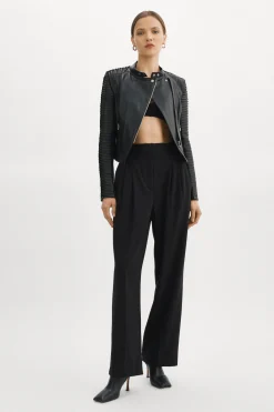 Sale LAMARQUE AZRA | Leather Jacket Black