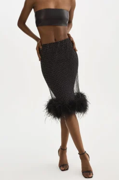 Store LAMARQUE BARETA | Rhinestone Tube Black