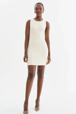 Cheap LAMARQUE BENDITA | Knit Dress Off White