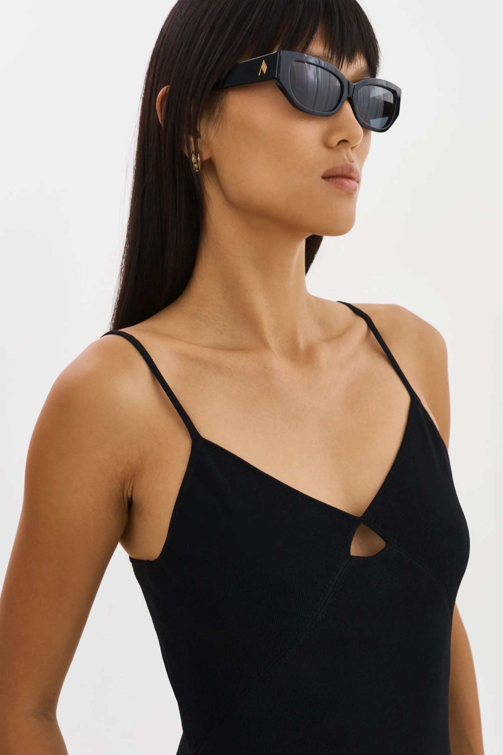 Online LAMARQUE BETTINA | Rib Knit Dress Black