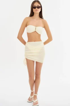 Sale LAMARQUE CACIA | Swimsuit Cover-Up Skirt Lemon Icing