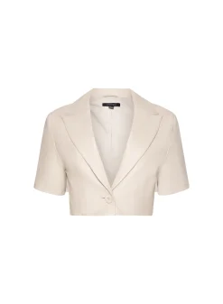 Fashion LAMARQUE CALATEA | Short Sleeve Blazer BONE