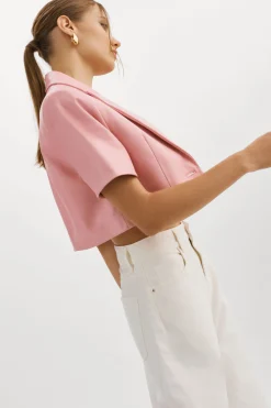 Best LAMARQUE CALATEA | Short Sleeve Blazer Orchid Pink