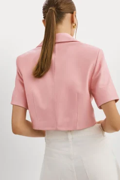 Best LAMARQUE CALATEA | Short Sleeve Blazer Orchid Pink