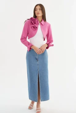 Store LAMARQUE CALISTA | Appliqué Leather Bolero Super Pink