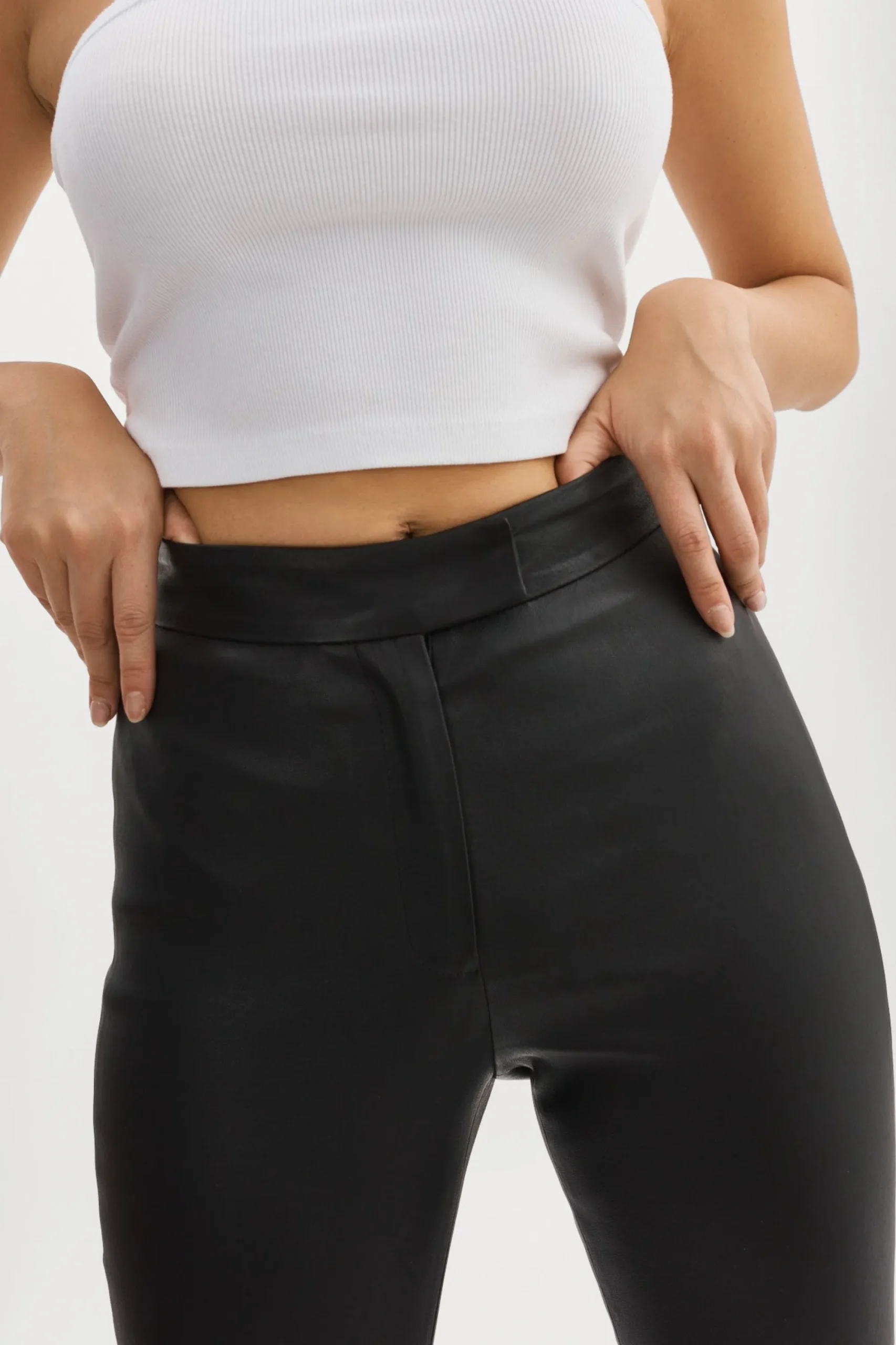 Flash Sale LAMARQUE DAWN | Stretch Leather Pants Black