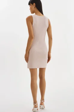 Best LAMARQUE DONATA | Rib Knit Dress Rose