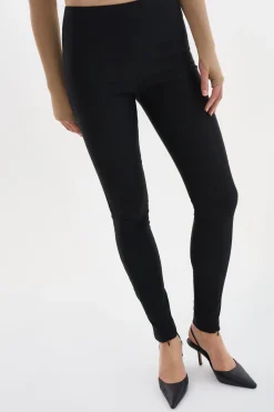 Sale LAMARQUE ELAINE | Twill Leggings Black