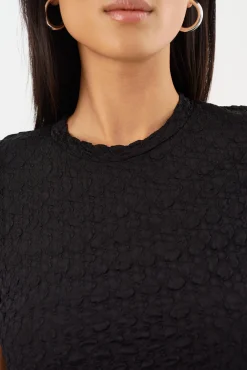 New LAMARQUE ESTIR | Crew Neck T-Shirt Black