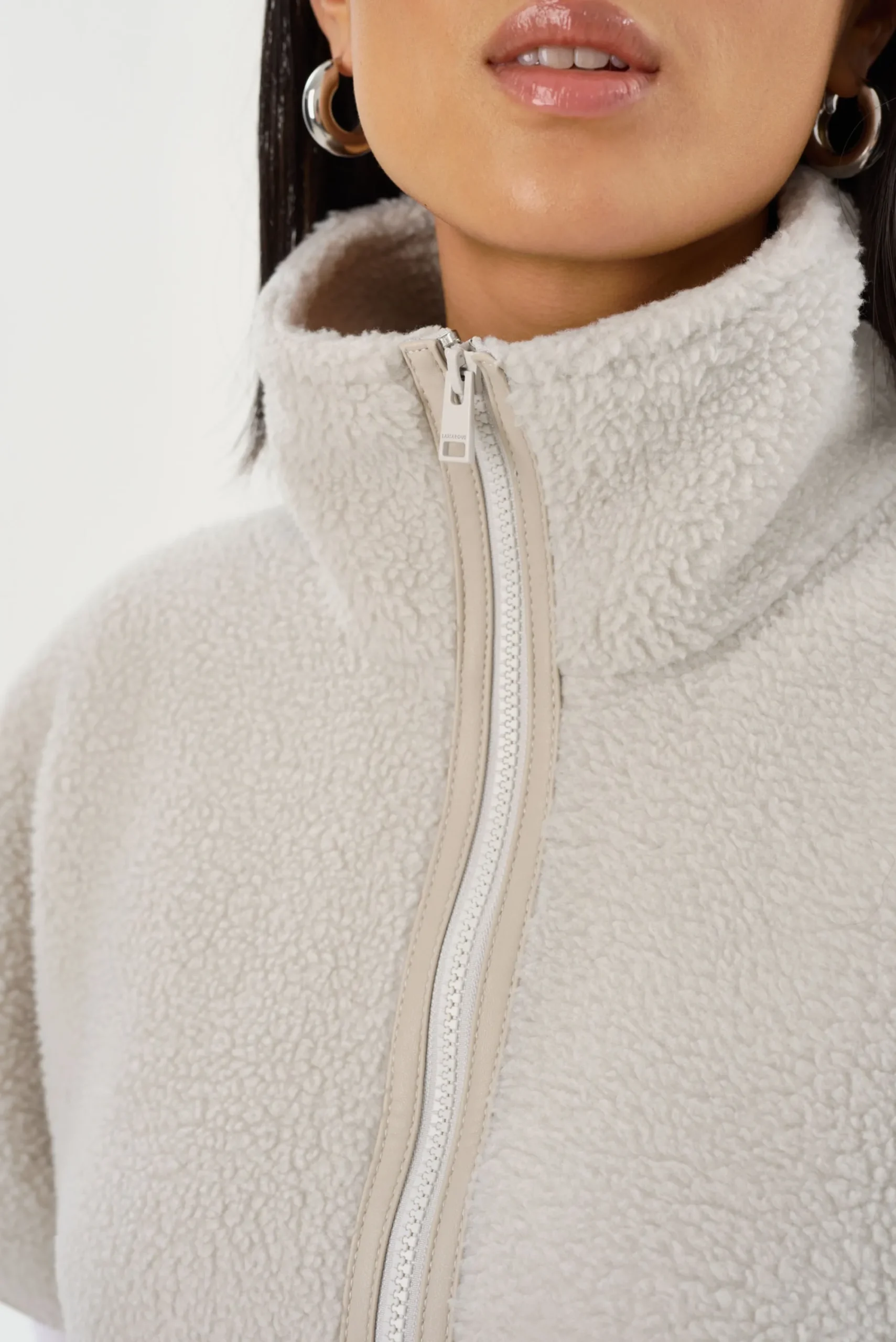 Discount LAMARQUE EUDORA | Polar Fleece Vest Light Grey