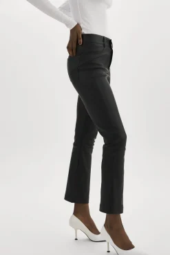 Best Sale LAMARQUE FARIS | Stretch Leather Pants Black