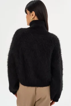 Fashion LAMARQUE GARCELLE | Wool Turtleneck Sweater Black