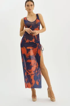 Cheap LAMARQUE HADYL | Mesh Maxi Dress Floral