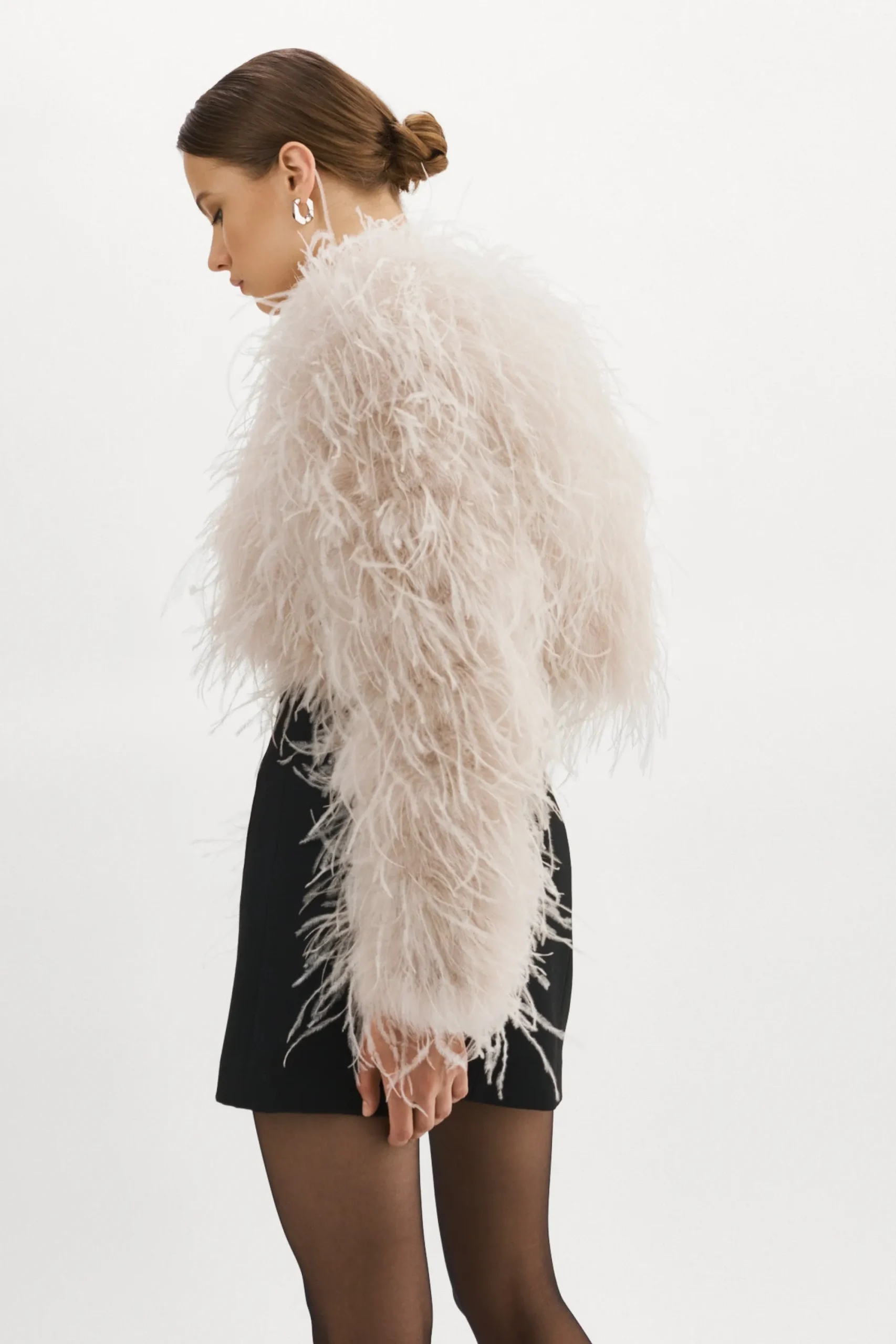 Store LAMARQUE HALLIE | Ostrich Feather Jacket Feather Pink
