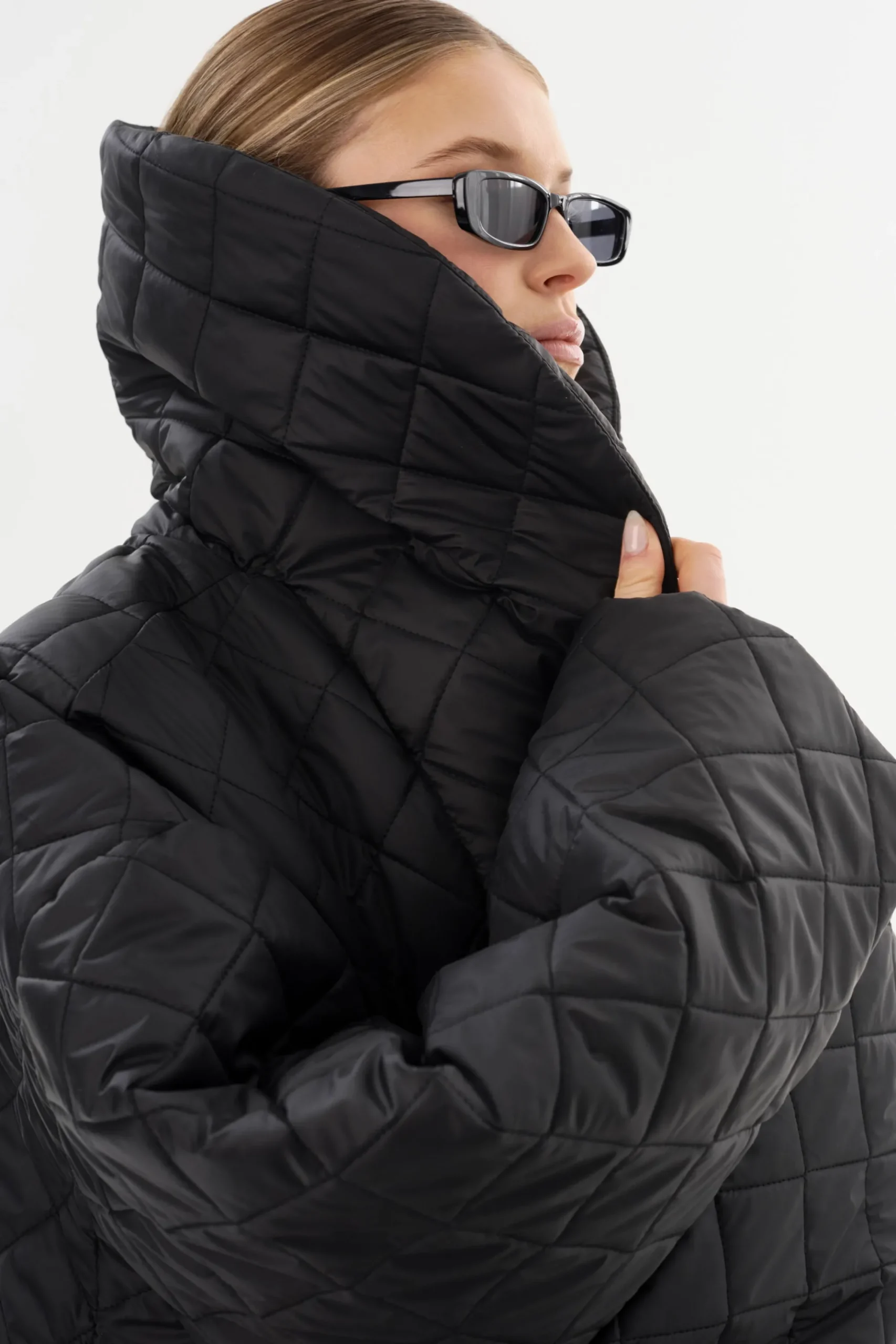 Best LAMARQUE HENDRIKA | Oversized Quilted Coat Black