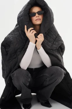 Best LAMARQUE HENDRIKA | Oversized Quilted Coat Black