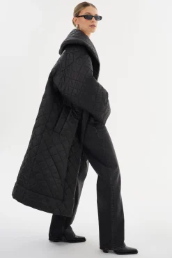 Best LAMARQUE HENDRIKA | Oversized Quilted Coat Black
