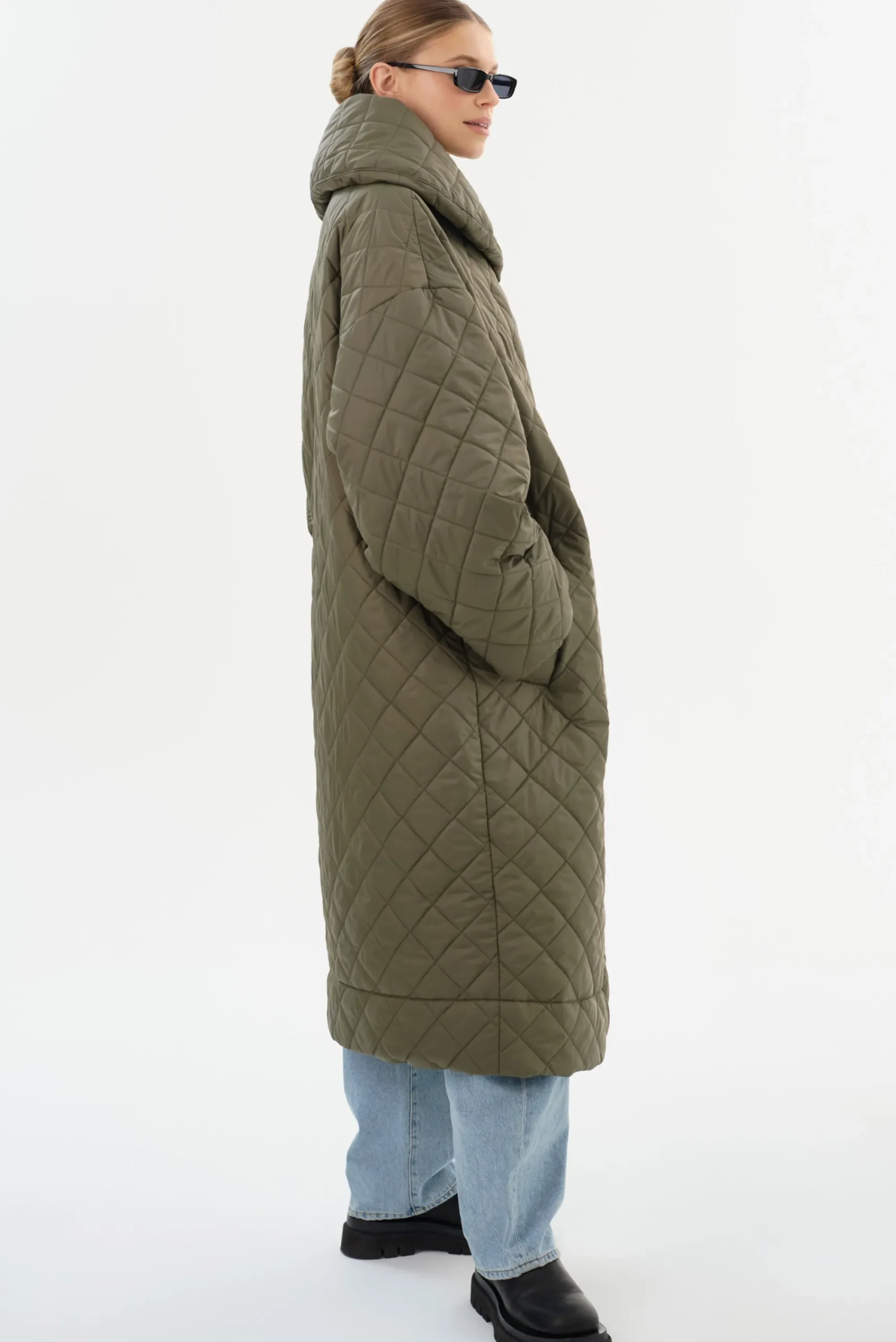 Outlet LAMARQUE HENDRIKA | Oversized Quilted Coat Sage