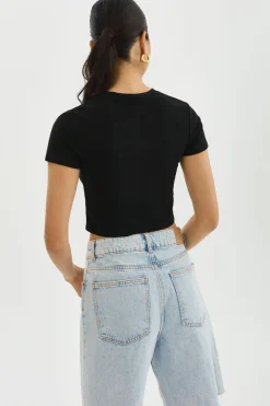 Discount LAMARQUE INGA | Cropped T-Shirt Black