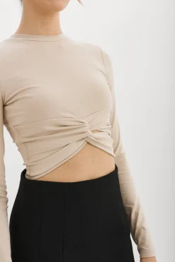 Best LAMARQUE KSENIA | Twist Top LATTE
