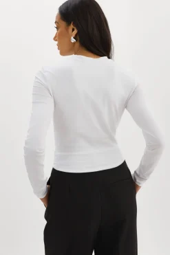 Sale LAMARQUE KSENIA | Twist Top White