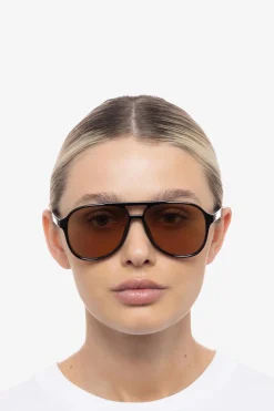 Hot LAMARQUE LE SPECS | Tragic Magic Aviator Sunglasses Black
