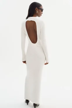 Cheap LAMARQUE LINDSAY | Knit Maxi Dress White