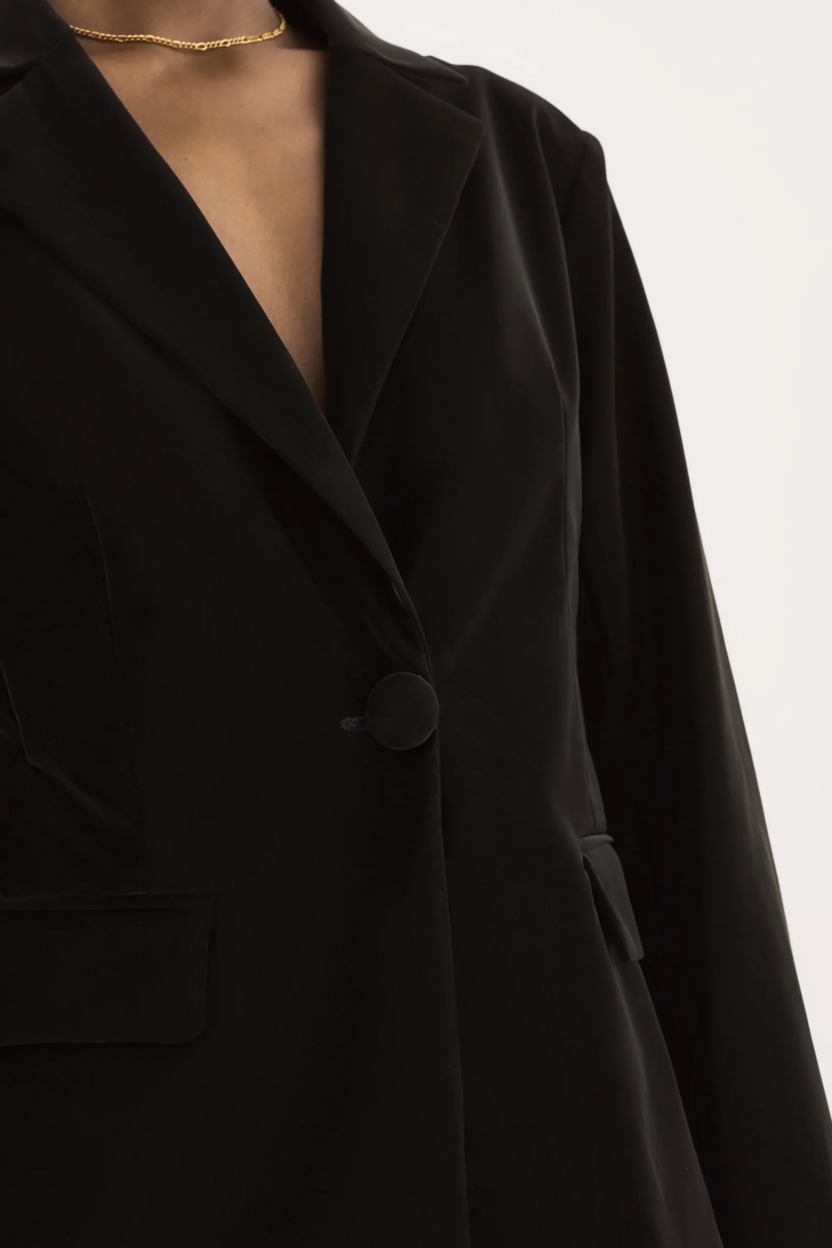 Best Sale LAMARQUE LOTTIE | Faux Leather Blazer Black