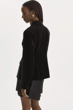 Best Sale LAMARQUE LOTTIE | Faux Leather Blazer Black