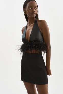 Best Sale LAMARQUE LUV | Leather Top Black