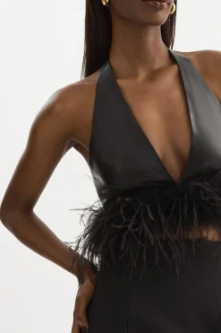 Best Sale LAMARQUE LUV | Leather Top Black