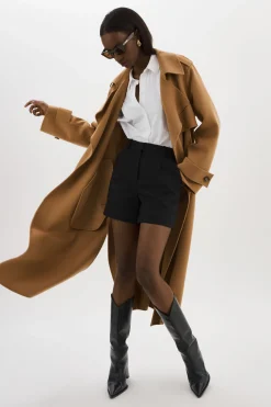 Store LAMARQUE MARGARET | Wool Trench Coat Camel