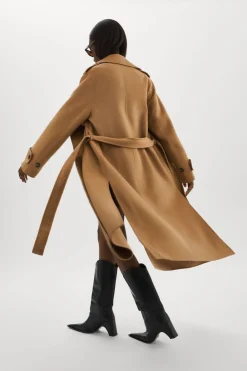 Store LAMARQUE MARGARET | Wool Trench Coat Camel