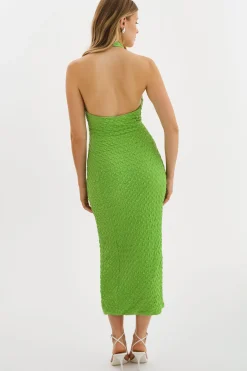 New LAMARQUE MILCA | Halterneck Dress Kelly Green