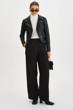 Fashion LAMARQUE MONICA | Faux Leather Jacket Black