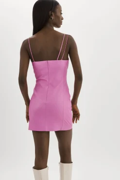 Store LAMARQUE Nadia | Leather Mini Dress BODACIOUS PINK