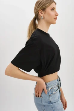 Discount LAMARQUE NAIA | Cropped Tee Black