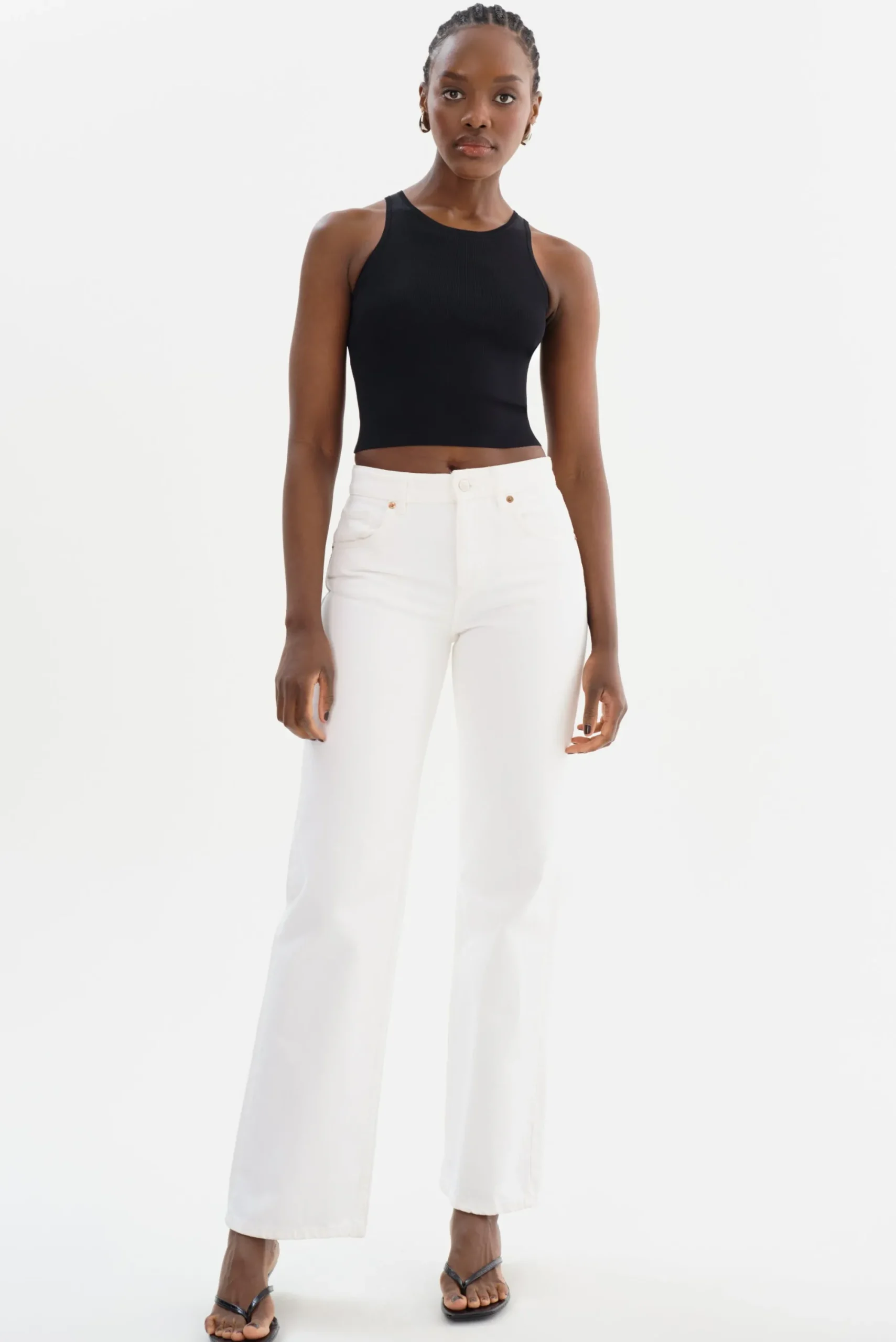 Clearance LAMARQUE NEVINA | Knit Tank Top Black