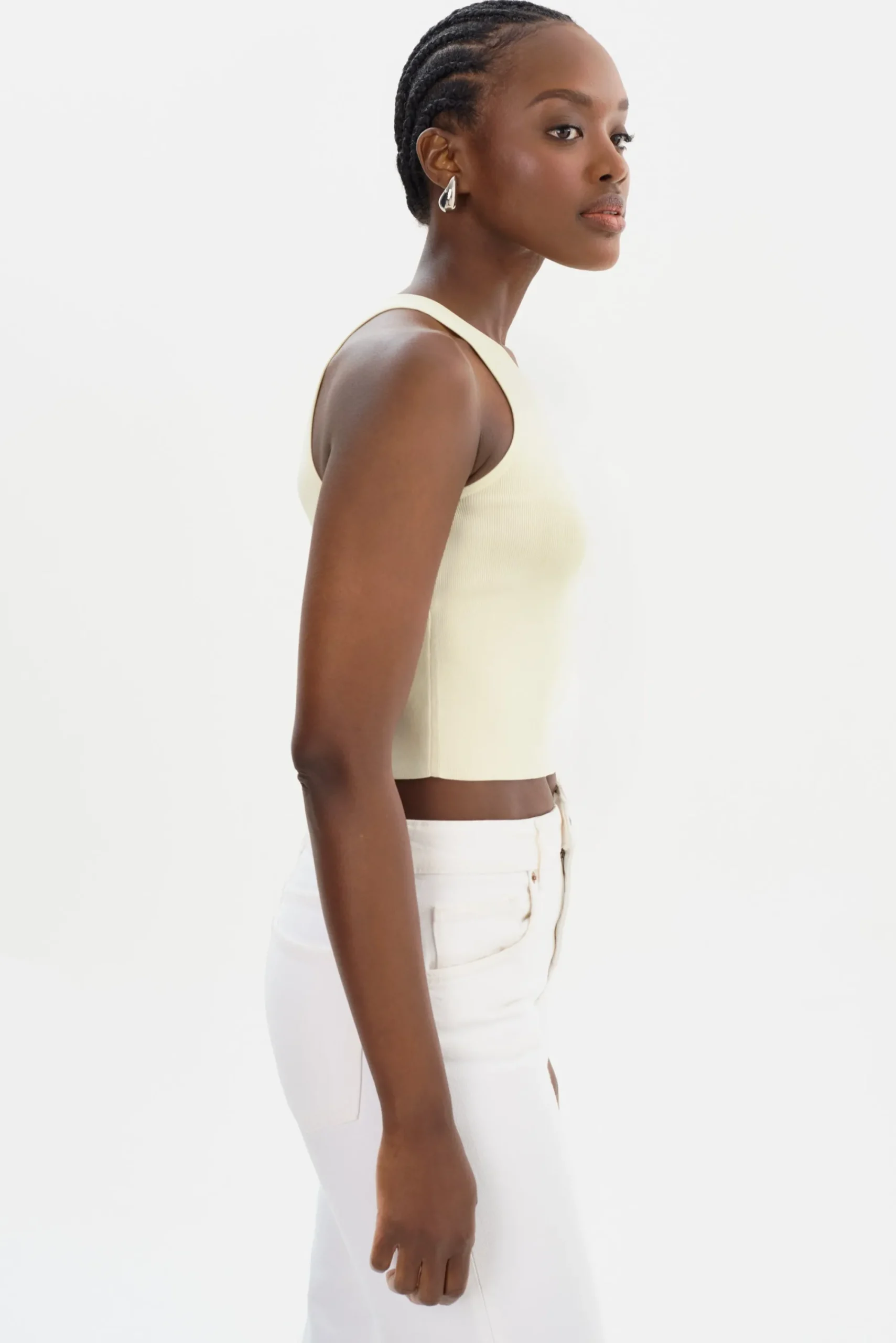 Cheap LAMARQUE NEVINA | Knit Tank Top Lemon Icing