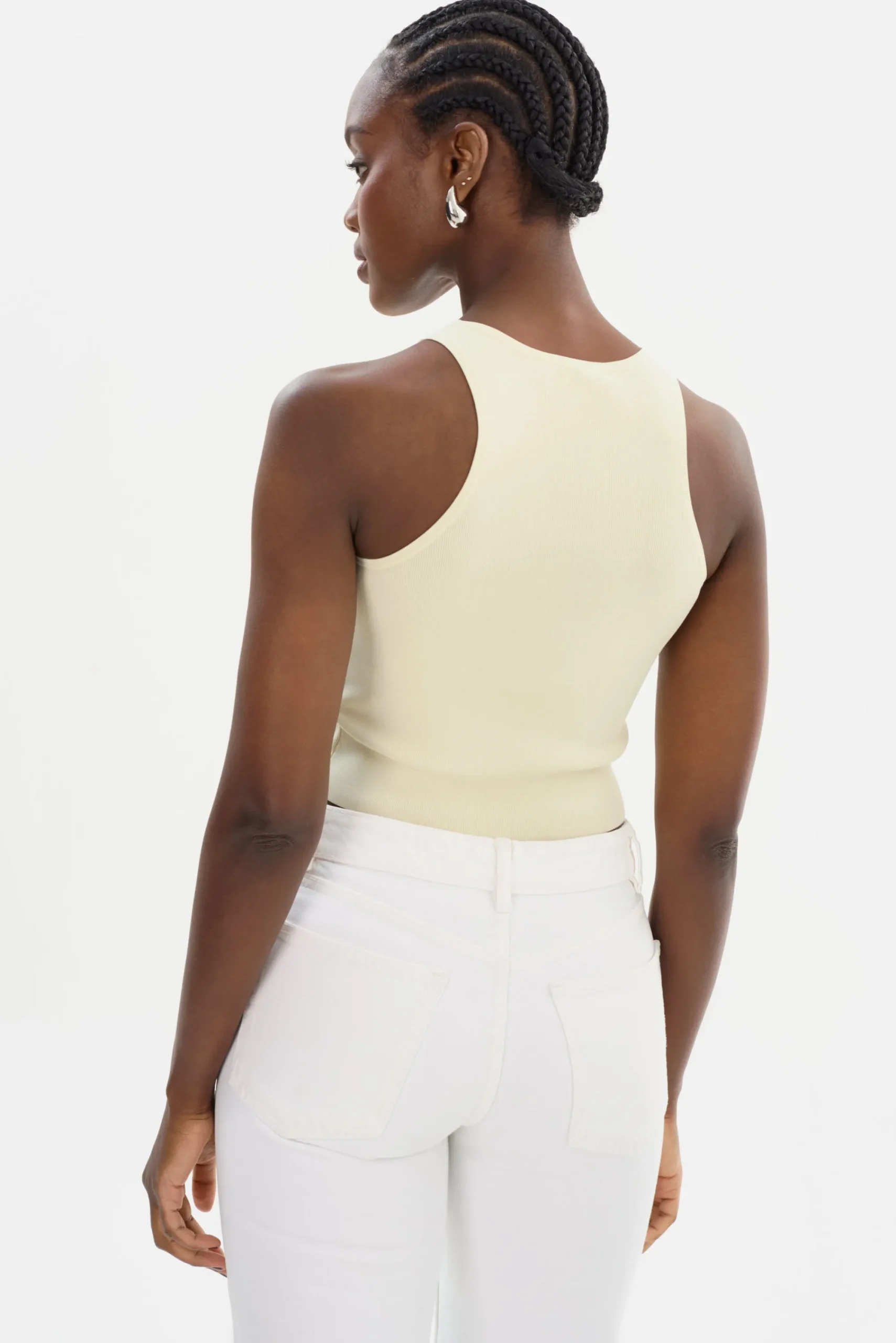 Cheap LAMARQUE NEVINA | Knit Tank Top Lemon Icing