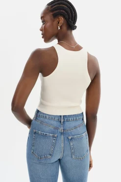 Best LAMARQUE NEVINA | Knit Tank Top Off White