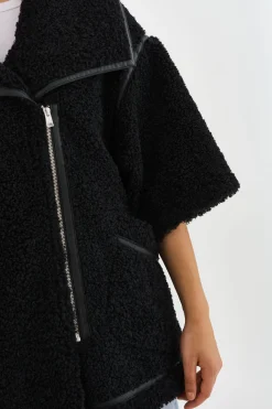 Sale LAMARQUE OHANNA | Sherpa Coat Black