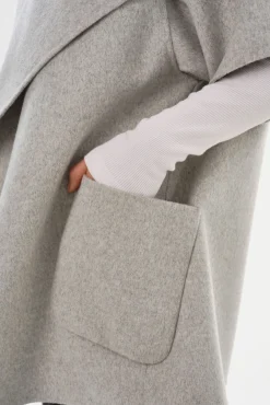 Store LAMARQUE PENELOPE | Double Face Wool Coat Light Grey