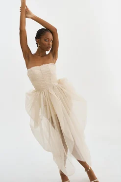 Outlet LAMARQUE PIXIE | Tulle Dress Light Beige