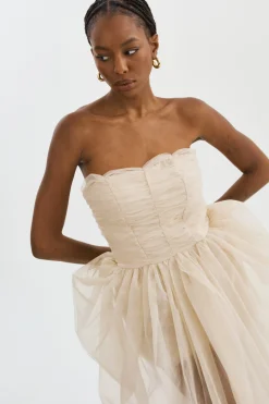 Outlet LAMARQUE PIXIE | Tulle Dress Light Beige