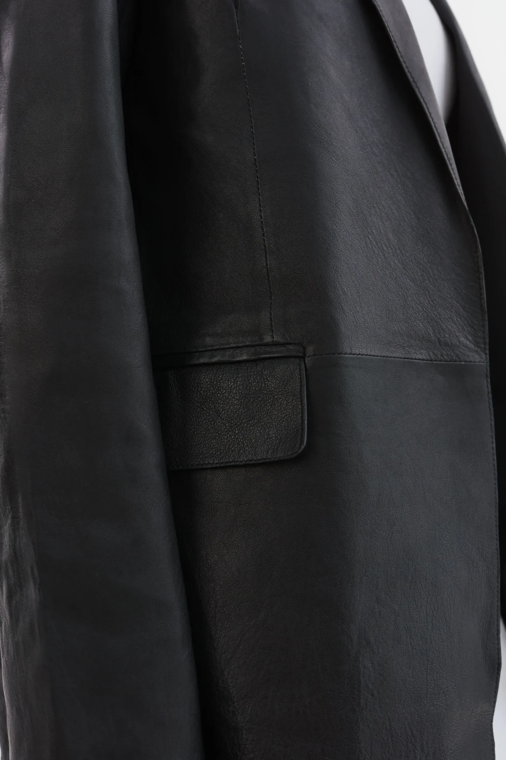 Shop LAMARQUE QUIRINA | Leather Blazer Black
