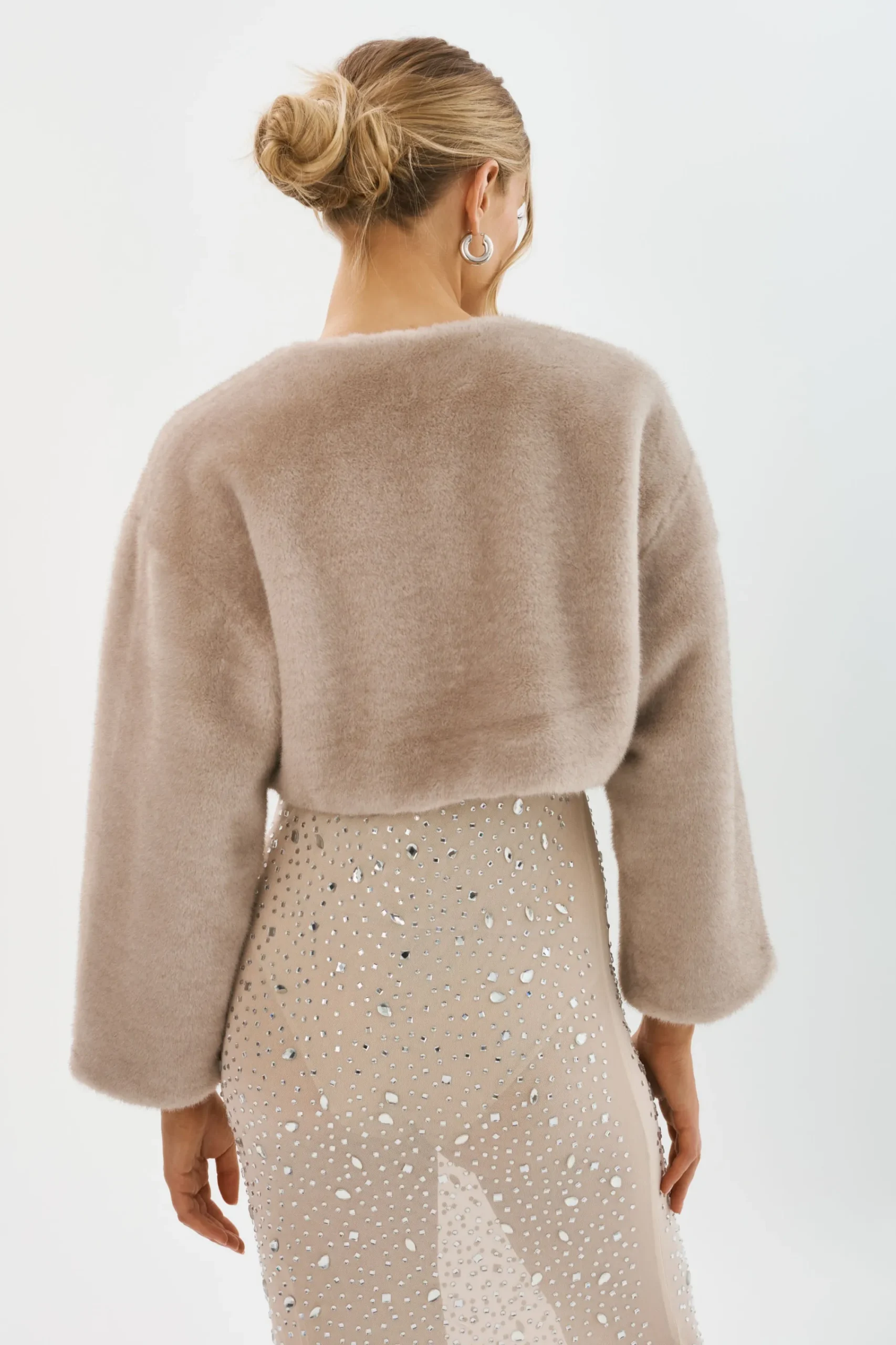 Sale LAMARQUE ROWDIE | Faux Fur Jacket Vintage Frost