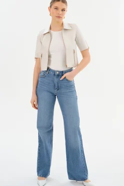 Cheap LAMARQUE SEVANA | Reversible Leather Jacket Winter White/Gold