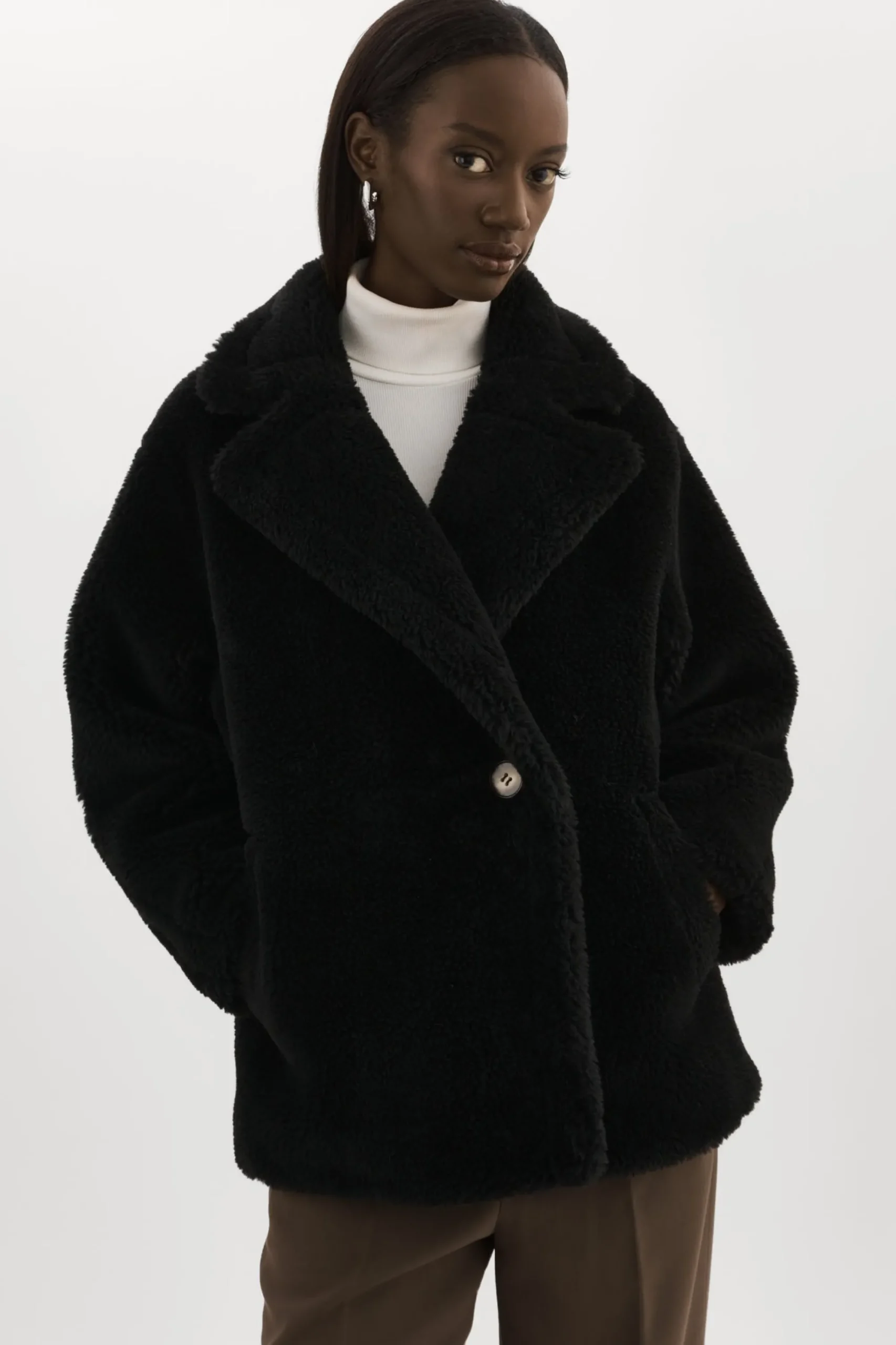 Hot LAMARQUE SOPHIE | Sherpa Jacket Black