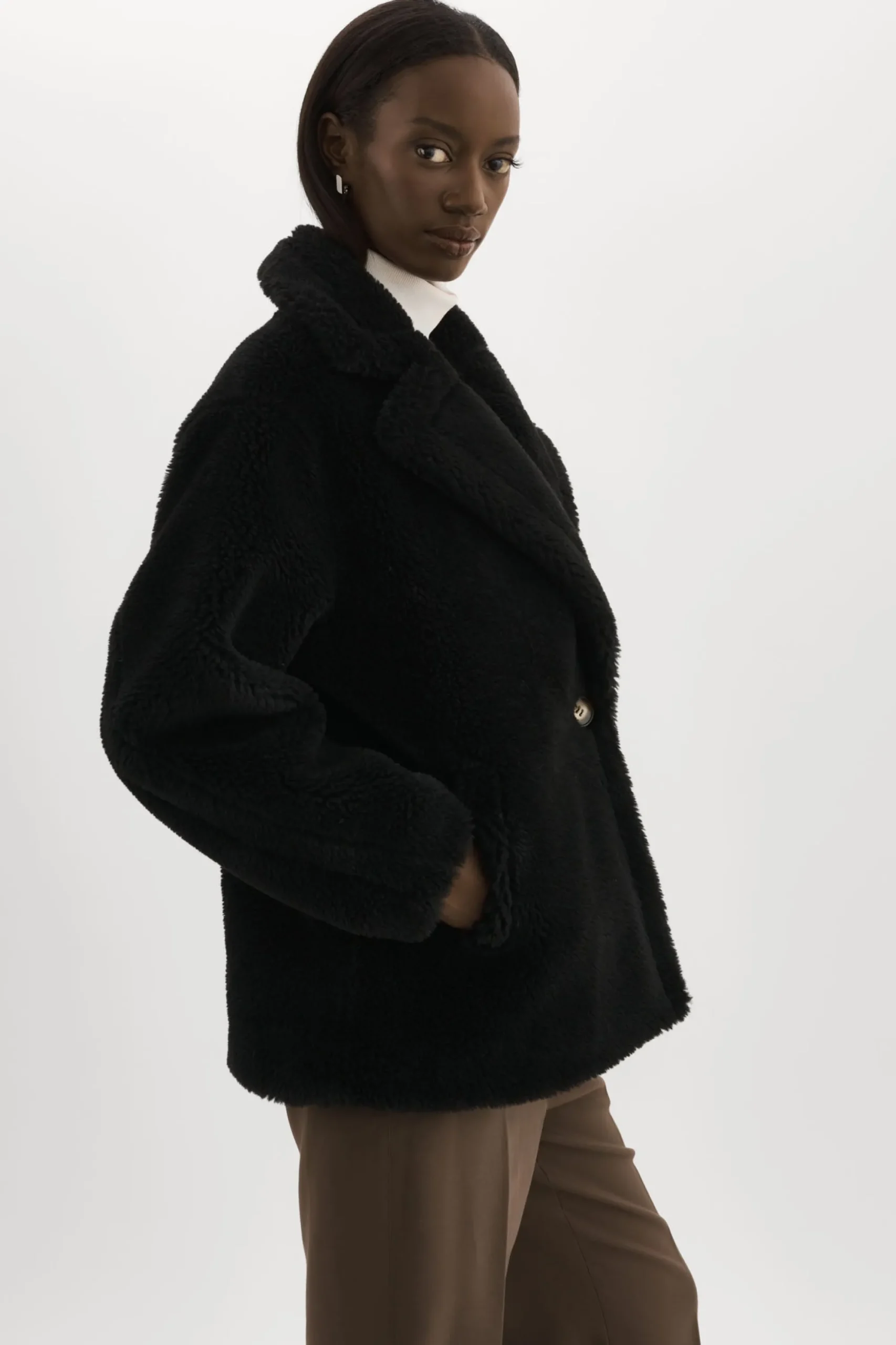 Hot LAMARQUE SOPHIE | Sherpa Jacket Black